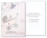 Baby Congratulations Card - 3D