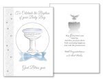 Boy's On Your Baptism - Single Card