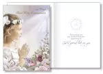 Girl's Communion Card