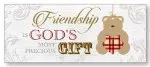 Friendship Wooden Plaque