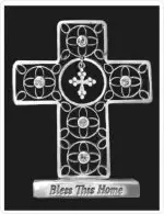 3" Bless This Home Standing Cross