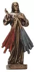 3 1/2" Divine Mercy Veronese Resin Statue