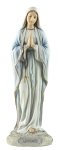 8" Our Lady Of Lourdes Veronese Resin Statue