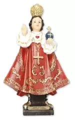 8" Child Of Prague Florentine Statue