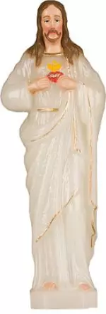 6 inch Sacred Heart Statue/Luminous