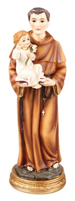 5" Saint Anthony Renaissance Statue