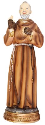 5" Saint Pio Renaissance Statue