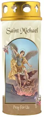 Saint Michael Windproof Cap Candle