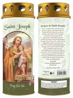 Saint Joseph Windproof Cap Candle