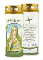 Saint Brigid Windproof Cap Candle