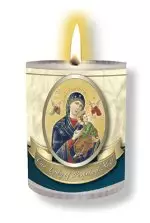 Perpetual Help 24 Hour Votive Candle - Pack of 4