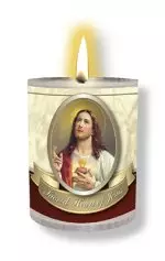 Sacred Heart 24 Hour Votive Candle - Pack of 4