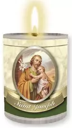 Saint Joseph 24 Hour Votive Candle - Pack of 4