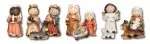 2 1/2" Resin Childrens Nativity Set