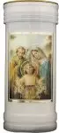 Holy Family Single Pillar Candle