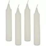 4 1/2" White Christingle Candle - Single