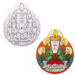 Advent Candle Colour-in Wheels - Pack of 4