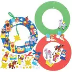 Nativity Wreath Kits - Pack of 3