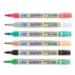 Christmas Glitter Porcelain & Deco Paint Pens - Pack of 6