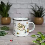 Peter Rabbit Pin Up Mrs Tiggywinkle Enamel Mug