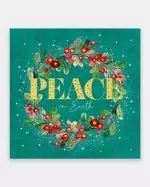 Christmas Wreaths Christmas Cards - Pack of 10