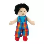 Boy doll - Asian white skin black hair