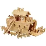 Deluxe Noah's Ark with Natural Characters