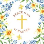 Peace to You at Easter Charity Easter Cards Pack of 5