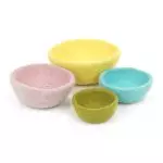 Handmade Felt Easter Trinket Dish Set