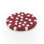 Handmade Felt Christmas Trivet Placemat