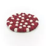 Handmade Felt Christmas Trivet Placemat