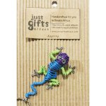 Wire 3D Lizard Keyring