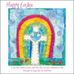 Easter Rainbow Easter Cards (Pack of 5)