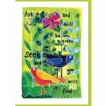 Ask & Seek Greetings Card