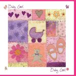 Baby Girl Greetings Card