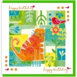 Cat birthday Greetings Card