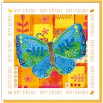 Birthday butterfly Greetings Card