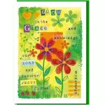 Grow in grace Greetings Card