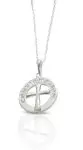 Silver Confirmation & Cross Pendant