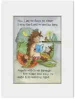 Nursery Print Child's Print A Bedtime Prayer Single print