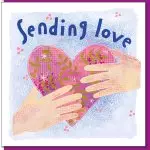 Sending love Greetings Card