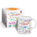 For I Know the Plans I Have For You Mug & Gift box