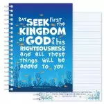 Seek First the Kingdom A5 Notebook