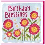 Birthday Blessings Greetings Card