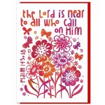 The Lord is Near Greetings Card