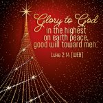 Glory To God Christmas Cards (Pack Of 10)