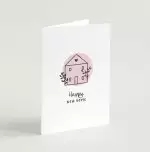 'Happy New Home' (Scandi Home) A6 Greeting Card