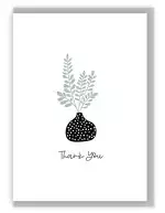 'Thank You' (House Jungle) A6 Greeting Card with bible verse inside