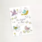 'Be Joyful In Hope' (Birds of Joy) Mini Card