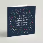 The Light Shines (Pack of 10) Charity Christmas Cards